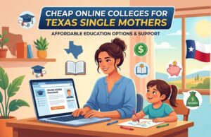 Cheap Online Colleges for Texas Single Mothers: Real Options That Work Around Your Life
