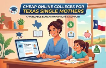 Cheap Online Colleges for Texas Single Mothers: Real Options That Work Around Your Life